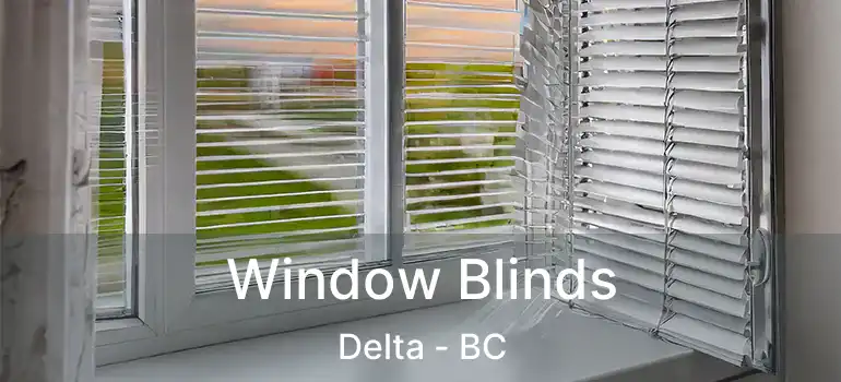  Window Blinds Delta - BC