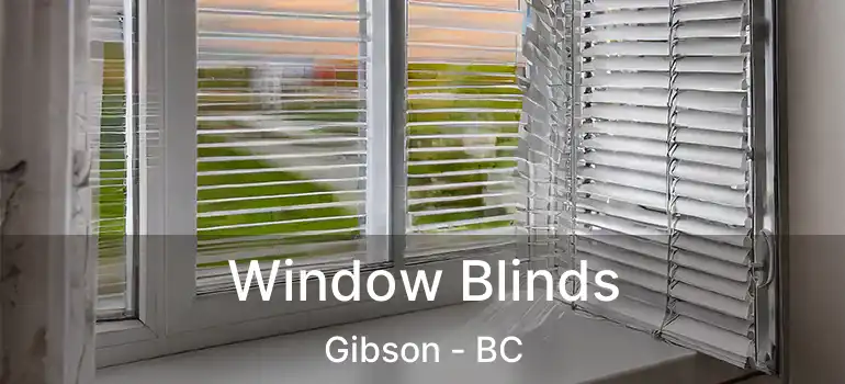  Window Blinds Gibson - BC