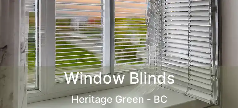  Window Blinds Heritage Green - BC