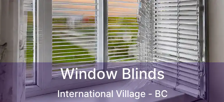  Window Blinds International Village - BC
