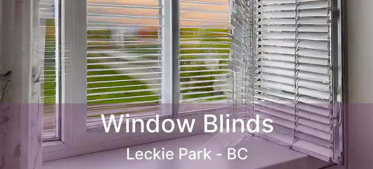  Window Blinds Leckie Park - BC