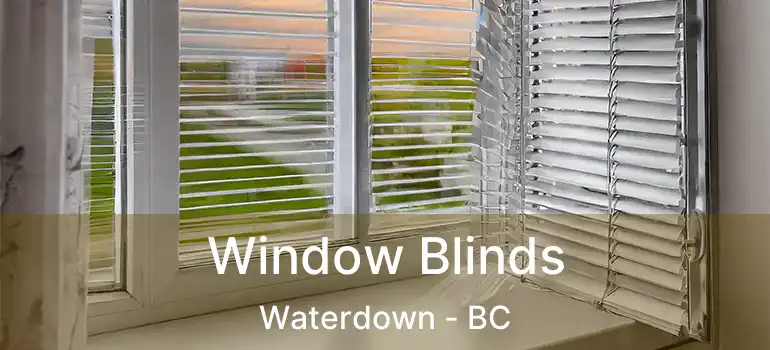  Window Blinds Waterdown - BC