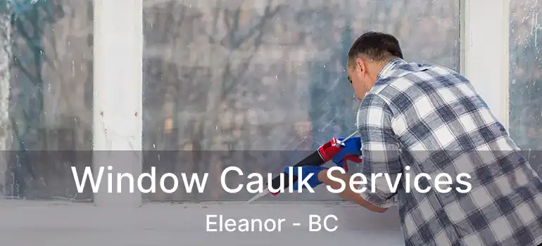  Window Caulk Services Eleanor - BC