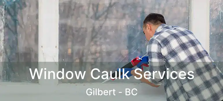  Window Caulk Services Gilbert - BC