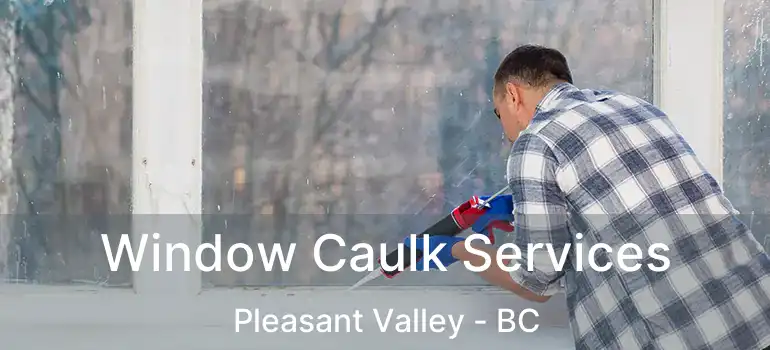  Window Caulk Services Pleasant Valley - BC