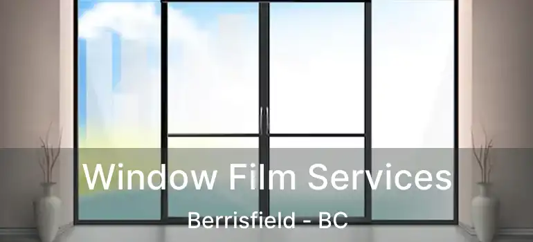  Window Film Services Berrisfield - BC