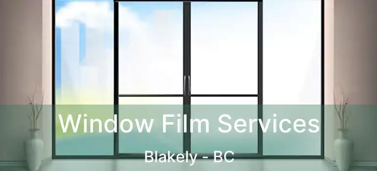  Window Film Services Blakely - BC