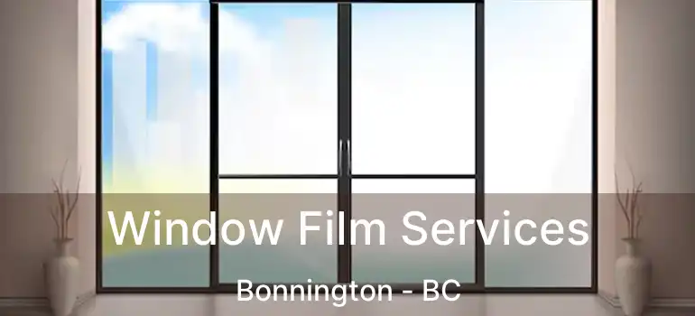  Window Film Services Bonnington - BC