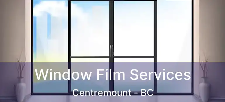 Window Film Services Centremount - BC