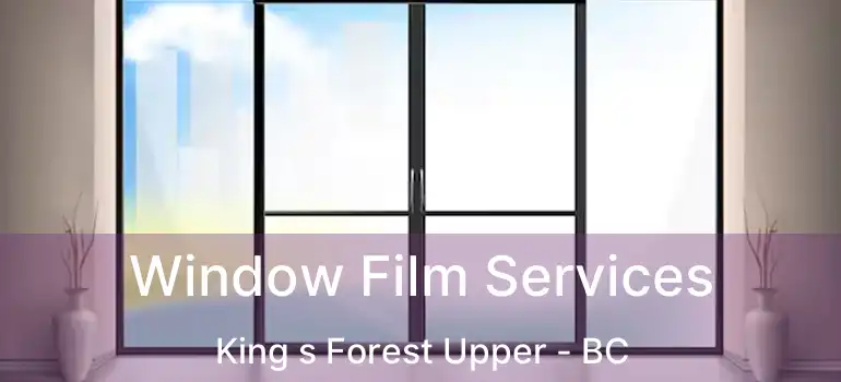  Window Film Services King s Forest Upper - BC