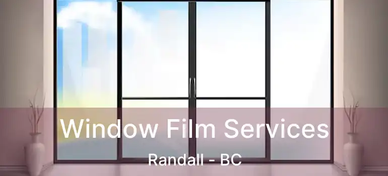 Window Film Services Randall - BC