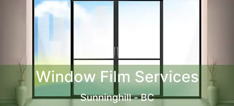 Window Film Services Sunninghill - BC