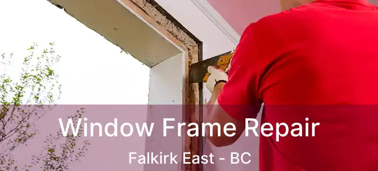  Window Frame Repair Falkirk East - BC