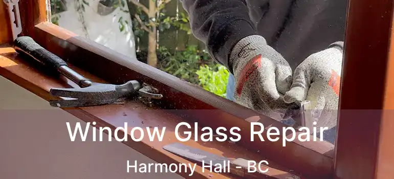  Window Glass Repair Harmony Hall - BC