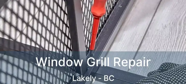  Window Grill Repair Lakely - BC