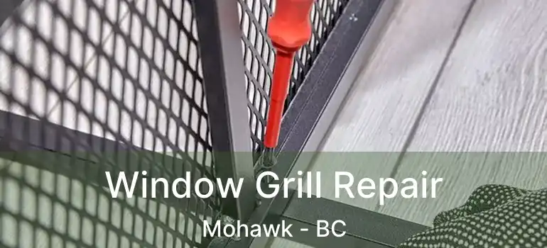  Window Grill Repair Mohawk - BC