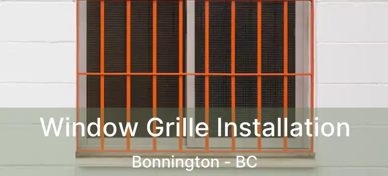  Window Grille Installation Bonnington - BC