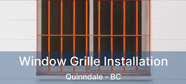  Window Grille Installation Quinndale - BC