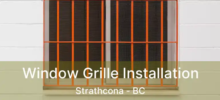  Window Grille Installation Strathcona - BC