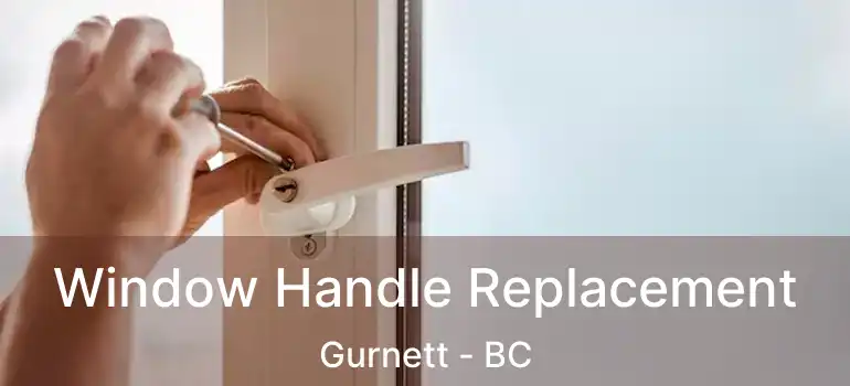  Window Handle Replacement Gurnett - BC