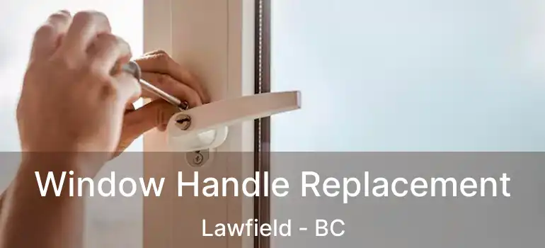  Window Handle Replacement Lawfield - BC