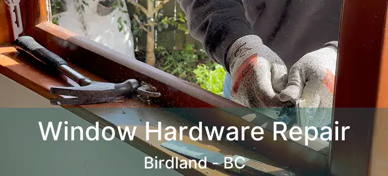  Window Hardware Repair Birdland - BC