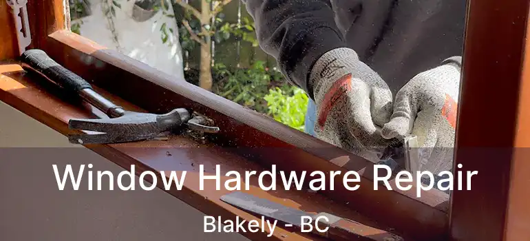  Window Hardware Repair Blakely - BC
