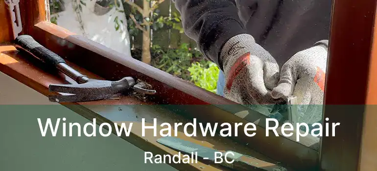  Window Hardware Repair Randall - BC