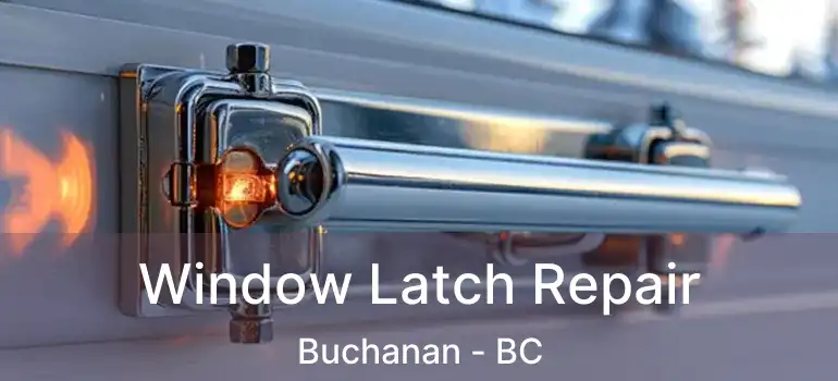 Window Latch Repair Buchanan - BC