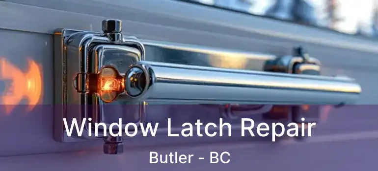  Window Latch Repair Butler - BC