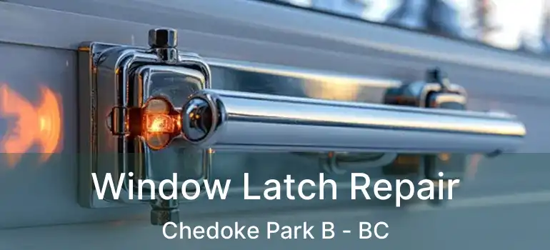  Window Latch Repair Chedoke Park B - BC