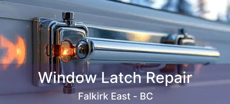  Window Latch Repair Falkirk East - BC