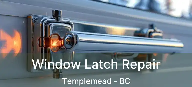  Window Latch Repair Templemead - BC