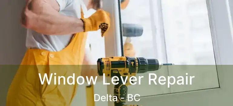  Window Lever Repair Delta - BC