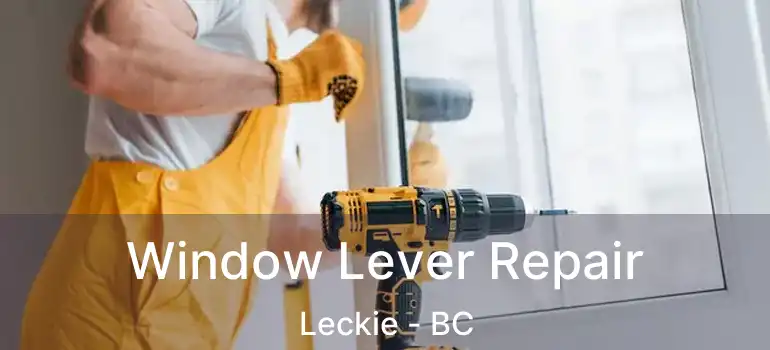  Window Lever Repair Leckie - BC
