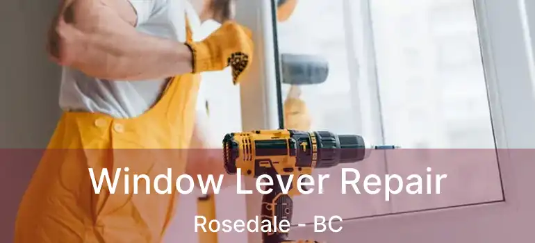  Window Lever Repair Rosedale - BC