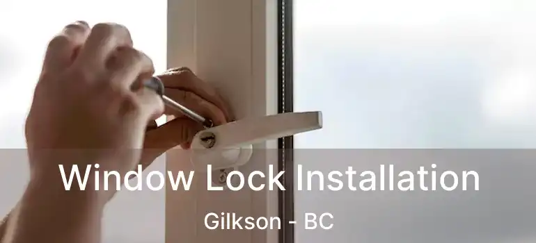  Window Lock Installation Gilkson - BC