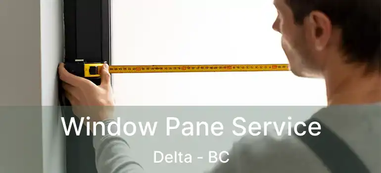  Window Pane Service Delta - BC