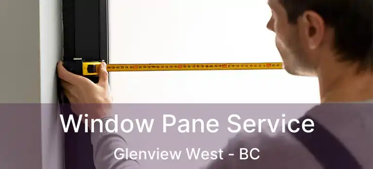  Window Pane Service Glenview West - BC