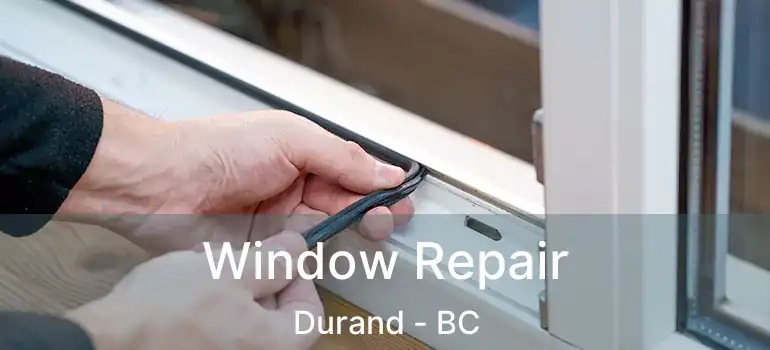  Window Repair Durand - BC
