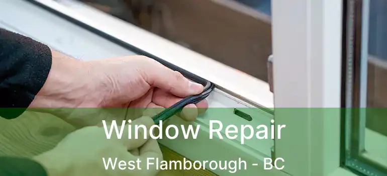 Window Repair West Flamborough - BC