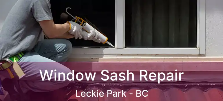  Window Sash Repair Leckie Park - BC