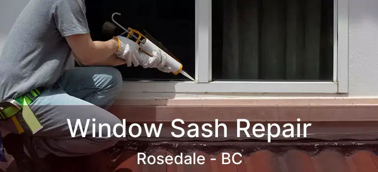  Window Sash Repair Rosedale - BC