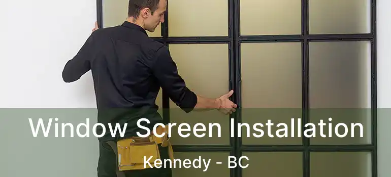  Window Screen Installation Kennedy - BC