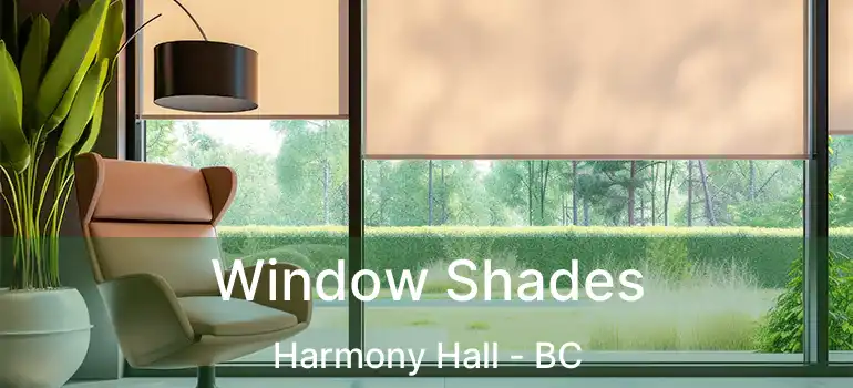  Window Shades Harmony Hall - BC