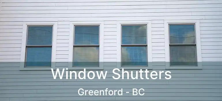  Window Shutters Greenford - BC