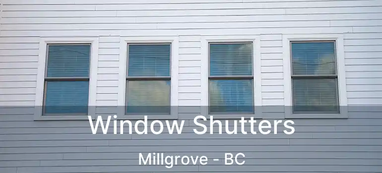  Window Shutters Millgrove - BC