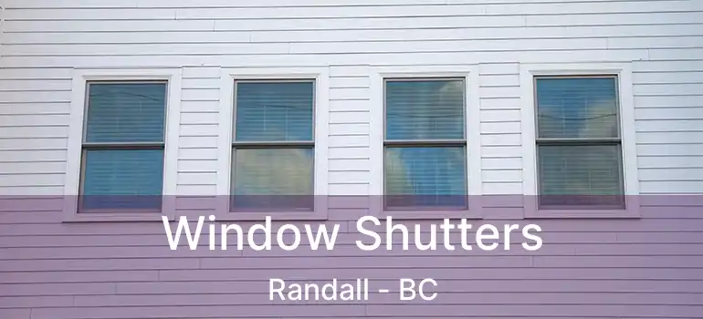  Window Shutters Randall - BC