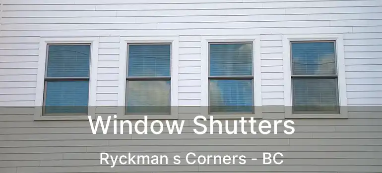  Window Shutters Ryckman s Corners - BC