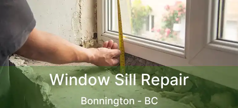  Window Sill Repair Bonnington - BC